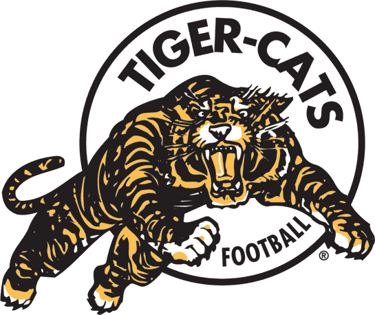 hamilton tiger-cats 1990-2004 primary logo DTF transfer for t shirt